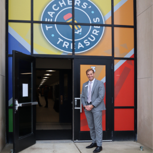 Dr. Sean Taylor at Teachers' Treasures Washington Township