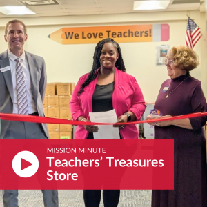 Mission Minute Teachers' Treasures Store