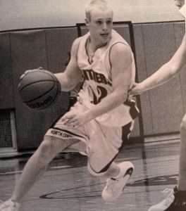 Thiems playing Basketball at North Central