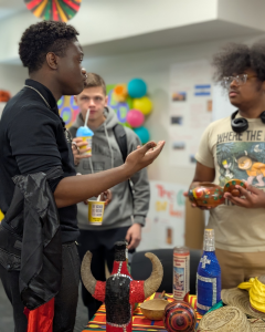 Jackson Borvilier at True North's Cultural Connections Club