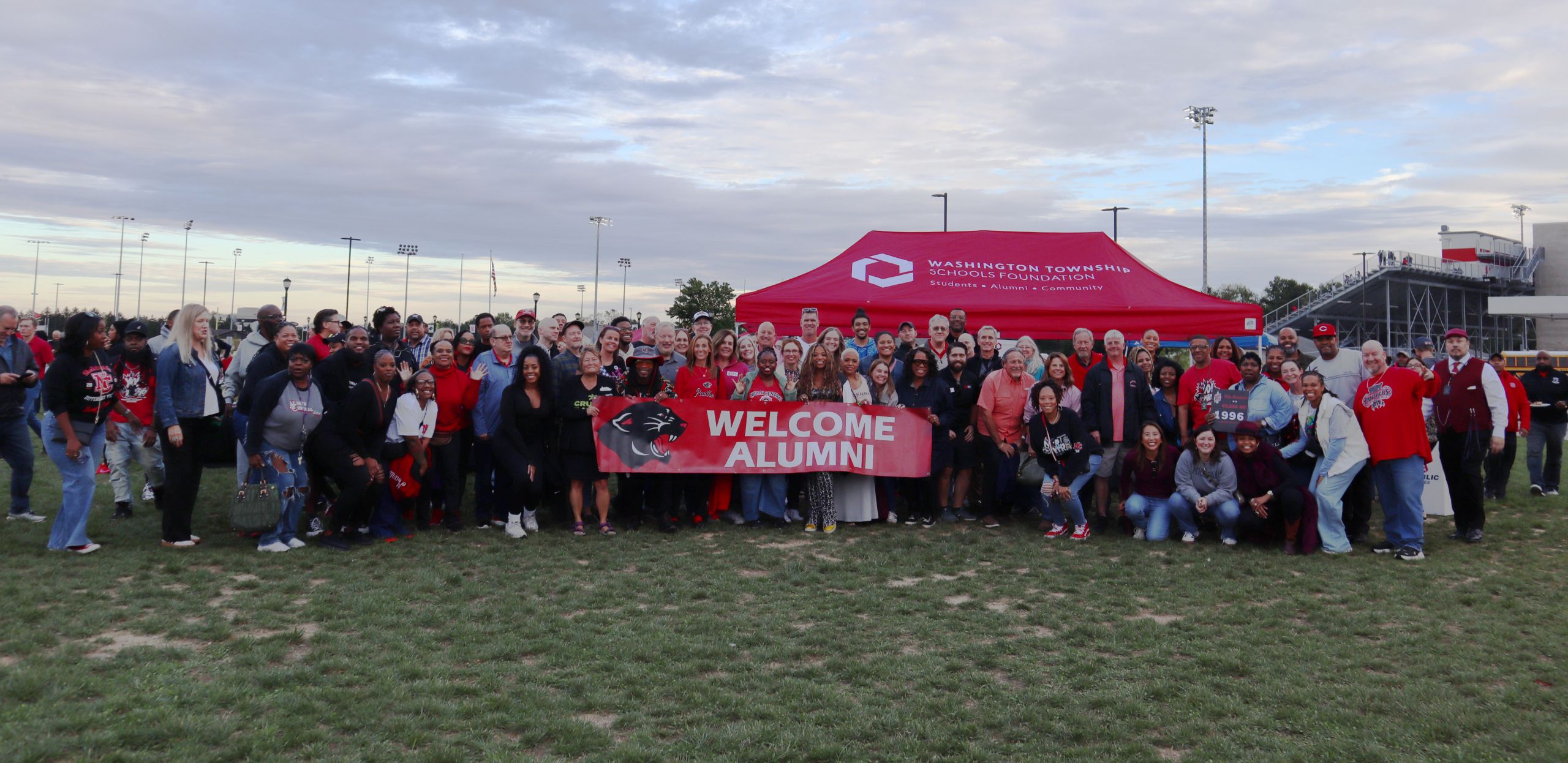 NCHS Alumni at the 2026 Homecoming Tailgate